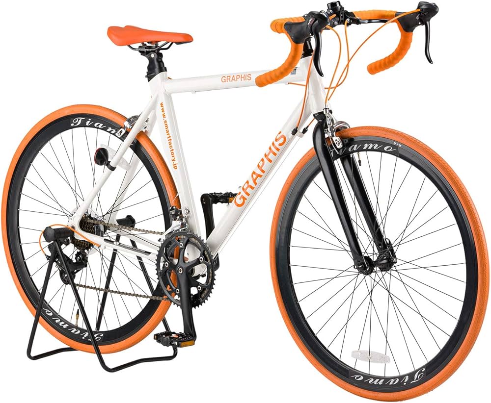 GRAPHIS ロードバイク　GR-TIAMO Amazon | GRAPHIS(グラフィス) ロードバイク 700c 14段変速 STI